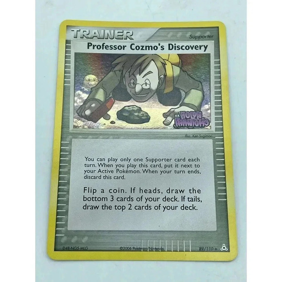 Professor Cozmo's Discovery   89/110 Ex Holon Phantoms Reverse Holo Pokemon TCG‎ - Picture 1 of 7